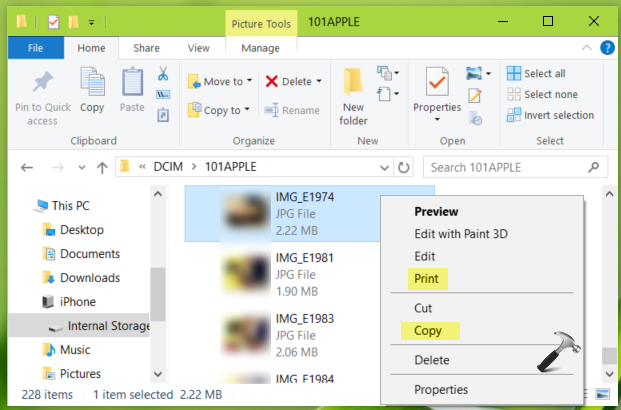 How To Import iPad iPhone Photos To Windows 10